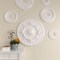 Ekena Millwork Flower Ceiling Medallion (Fits Canopies up to 3 7/8"), 27"OD x 1 1/8"P, Primed White CM27FL - alternate 9